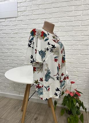 Ошатна блузка блуза р 50 бренд  "tu"2 фото