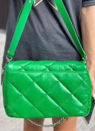 Кожаная элегантная сумочка натуральная кожа3 фото