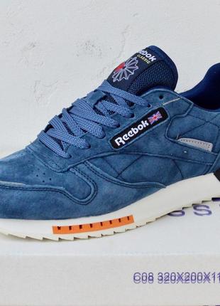 Мужские замшевые кроссовки reebok7 фото