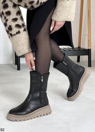 Женские зимние ботинки, зимние ботинки женские6 фото