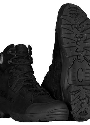 Черевики тактичні чоловічі зносостійкі польові берці для силових структур 41 чорний ek-77