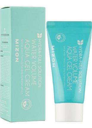 Гель-крем мізон ультразволожувальний mizon water volume aqua gel cream 45 мл.