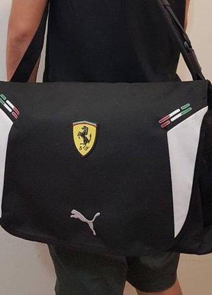 Стильна сумка puma ferrari replica shoulder bag