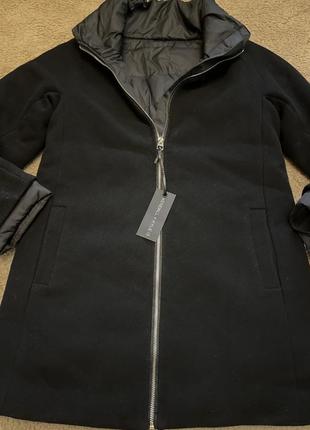 Пальто шерсть в стиле herno