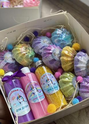 Шикарний подарунковий набір, подарунковий бокс, подарунок для дівчинки, подарунок для дівчаток