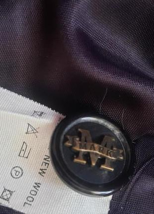Качественный дизайнерский шерстяной теплый жакет в стиле gortz pacini rundholz от mark harris tweed5 фото