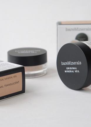 Мінеральна пудра — bareminerals mineral veil talc free setting powder