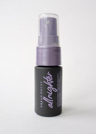 Спрей для фиксации макияжа - urban decay all nighter long-lasting makeup setting spray