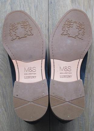 Marks&spencer luxury collection (46) замшеві черевики дезерти чоловічі6 фото