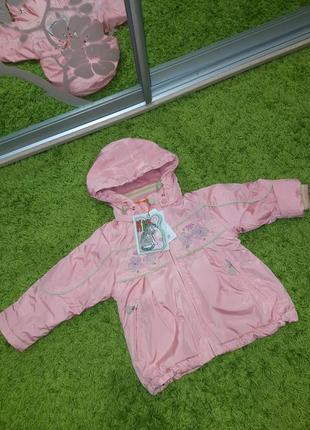 Куртка для девочки демисезонная розовая кико kiko danilo