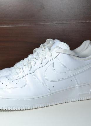 Nike air force 1 кроссовки 46р кожаные оригинал.