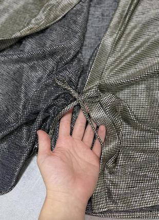 Блуза с металлическим эффектом the bonnie blouse от zara