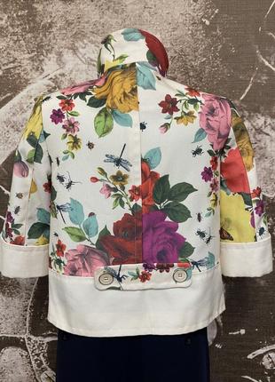Ted baker пиджак жакет в принт цветы5 фото