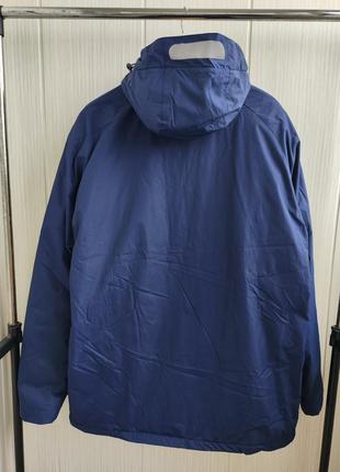 Новая мужская куртка штормовка на флисе xxl со светоотражателями6 фото