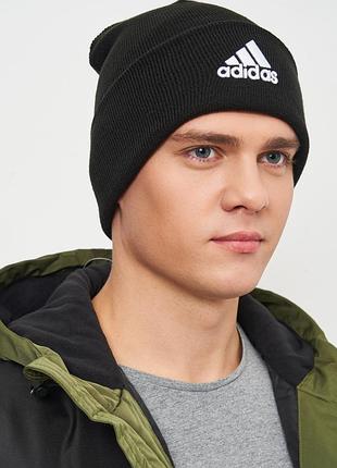 Оригінальна шапка adidas logo woolie / fs9022