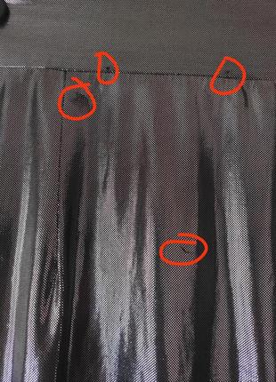 Облегающая юбка силуэт карандаш, цвет серый, металлик xs-s5 фото