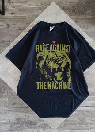 Винтажная футболка rage against the machine
