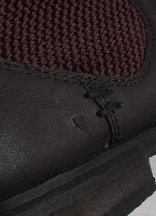 Шкіряні чоловічі черевики челсі superdry оригінал, розмір 43 (chelsea boots)9 фото
