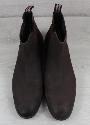 Шкіряні чоловічі черевики челсі superdry оригінал, розмір 43 (chelsea boots)2 фото