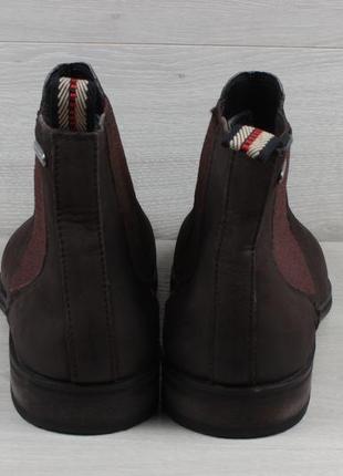 Шкіряні чоловічі черевики челсі superdry оригінал, розмір 43 (chelsea boots)7 фото