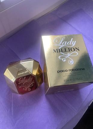 80 ml paco rabanne lady million1 фото