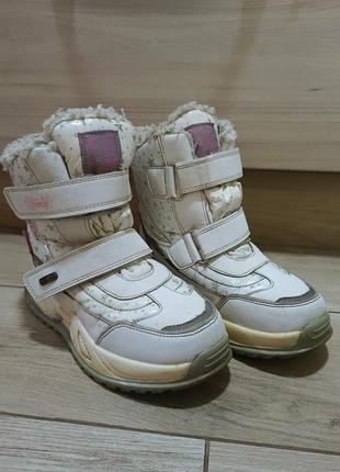 Зимние ботинки для девочки2 фото