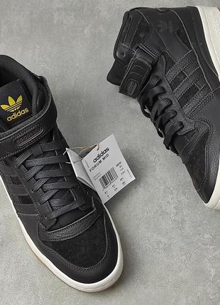 Кросівки черевики шкіра adidas forum mid a:id6782