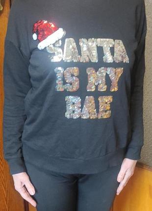 Кофта новогодняя