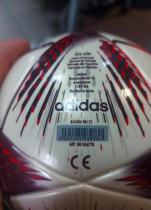 Футбольний м'яч adidas al hilm mini world cup football hg47782 фото