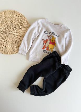 Костюм свитшот и брюки, 92 размер (18-24 месяцев)