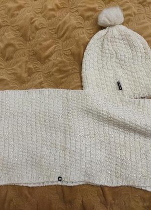 Icepeak шапка + хомут шарф,оригинал осень зима