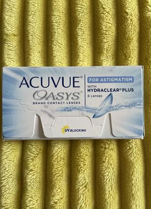 Контактные линзы acuvue oasys for astigmatism2 фото