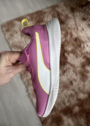 Кроссовки детские puma flyer flex розовые липучка 33-34 р6 фото