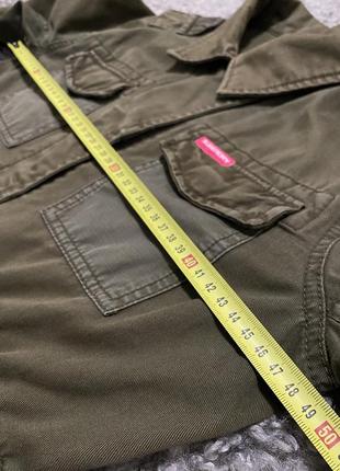 Куртка женская коттоновая в стиле милитари джинсовка от superdry jpn8 фото