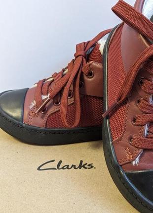 Детские ботинки clarks 24 размер7 фото