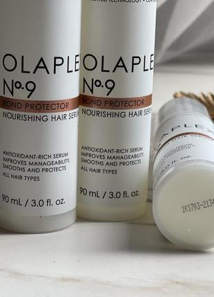 Розкішна сиворотка olaplex no.9 bond perfector nourishing hair serum:2 фото