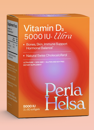 Витамин d3 ultra 5000 iu perla helsa. 60 шт.