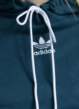 Укороченная кофта / худи adidas bellista cropped hoodie3 фото