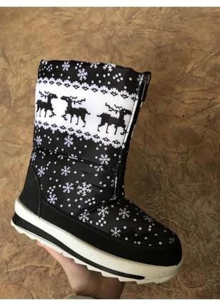 Зимові чоботи дутики