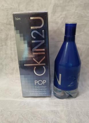 Calvin klein ck in2u pop for him eau de toilette мужская туалетная вода 100мл1 фото