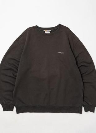 Carhartt vintage distressed faded  crew neck sweatshirt чоловічий світшот