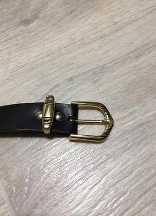 Натур. кожаный стильный ремень