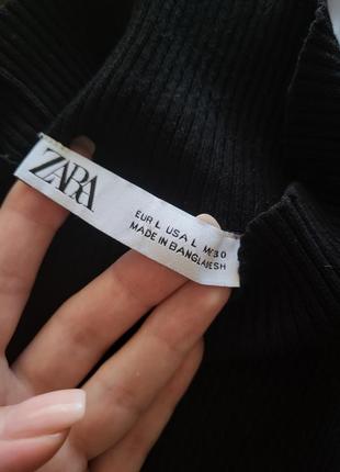 Трикотажное платье zara6 фото