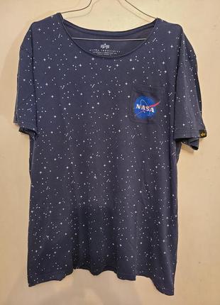 Футболка alpha industries nasa