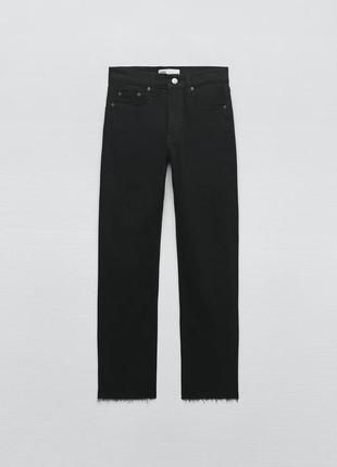 Черные джинсы zara / джинсы slim zara 34 364 фото