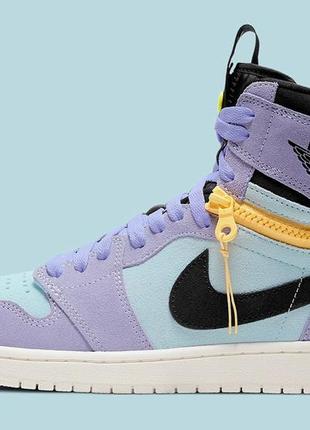 Jordan 1 high switch „purple pulse"