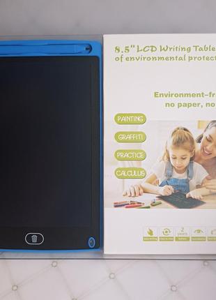 Планшет, дошка  для малювання lcd writing tablet з 8,5 дюймовим lcd екраном дитячий планшет зі стілусом3 фото