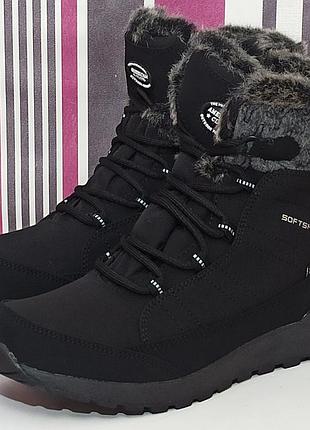 Зимние термоботинки ботинки дутики для женщины для подростка american club