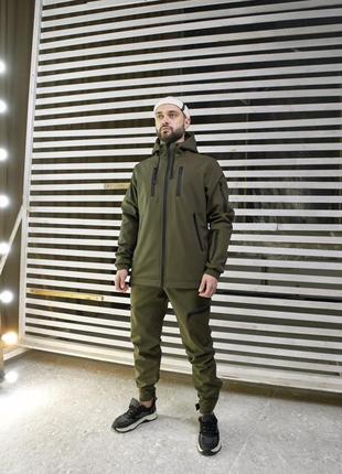 Хакі демісезонний чоловічий спотивний костюм