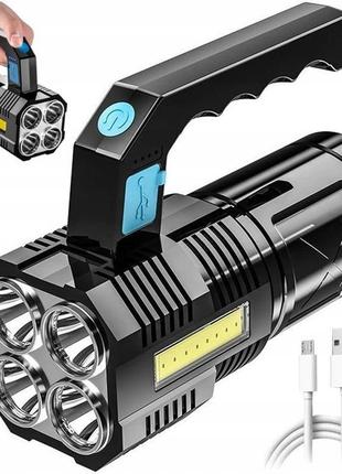 Фонарь переносной поисковый multi fuction portable lamp водонепроницаемый тактический аккумуляторный